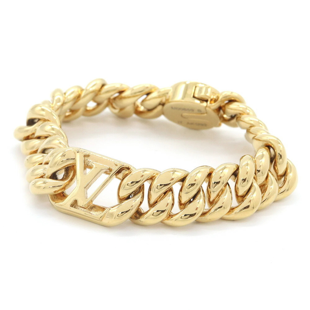 LOUIS VUITTON Gold Charm Bracelet